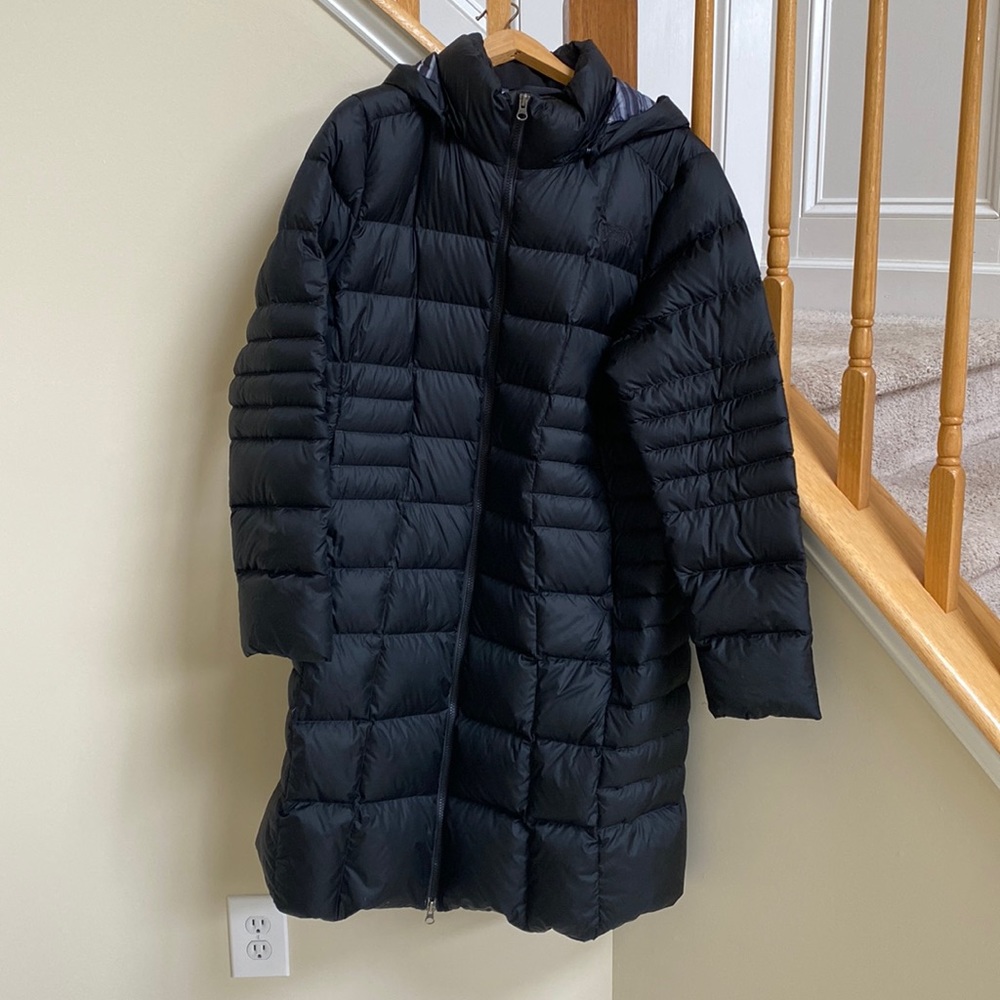 North Face Black Down Winter Coat Women XL